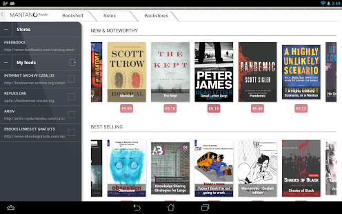 Mantano Ebook Reader Premium