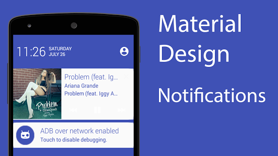 Material Design Theme CM11/PA