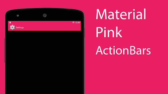 Material Pink CM/PA THEME