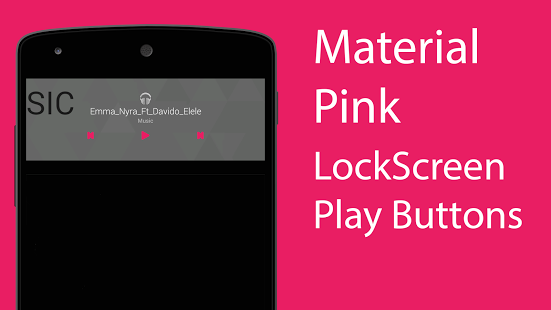 Material Pink CM/PA THEME