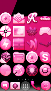 Pink KitKat Launcher Theme