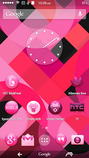 Pink KitKat Launcher Theme