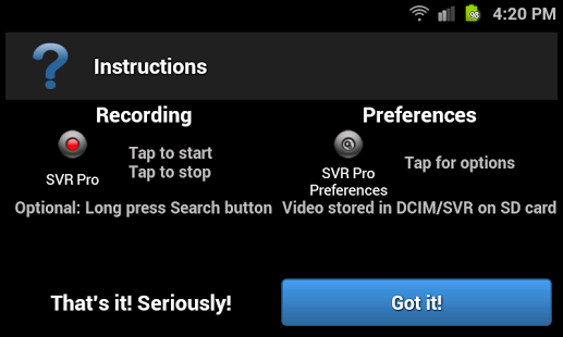 svr video recorder apk download