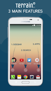 Terrain Home: Sidebar & Search