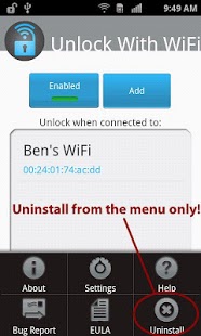 Unlock With WiFi