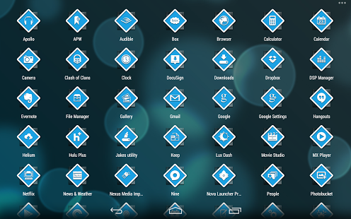 VM11 Blue Icons