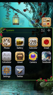 Wonderland GO Launcher Theme