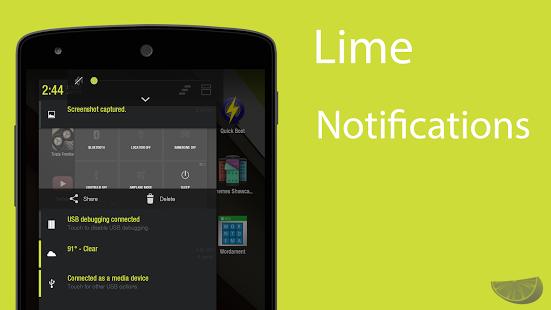 XXHDPI Lime CM11/PA THEME