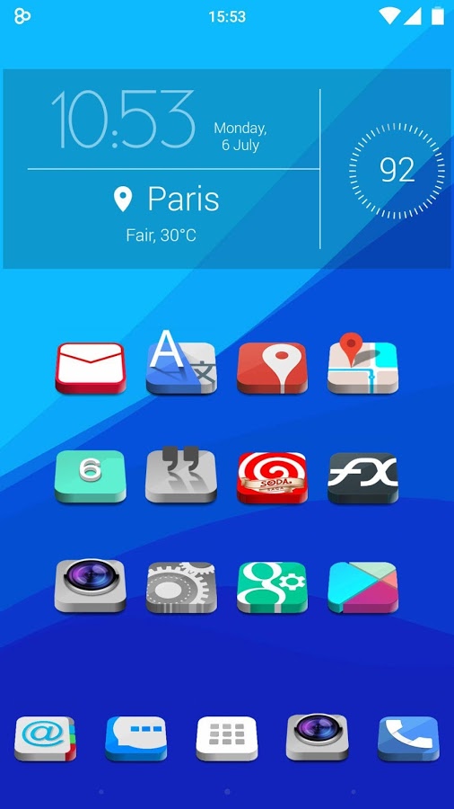 3D - icon pack  Theme HD