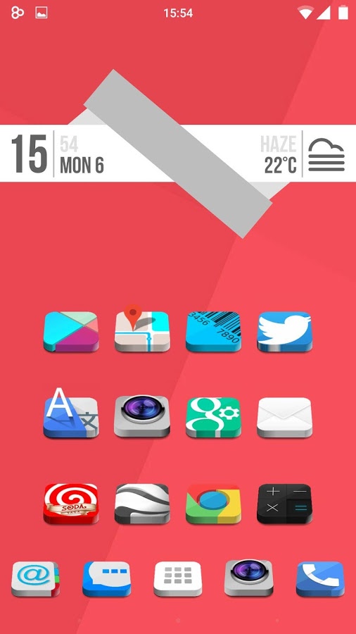 3D - icon pack  Theme HD