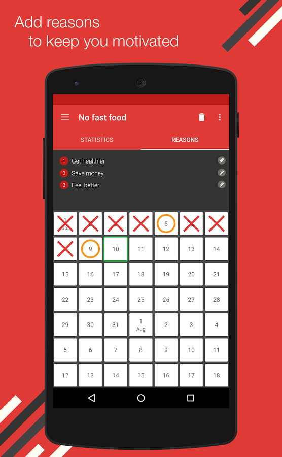 7 Weeks - Habit & Goal Tracker
