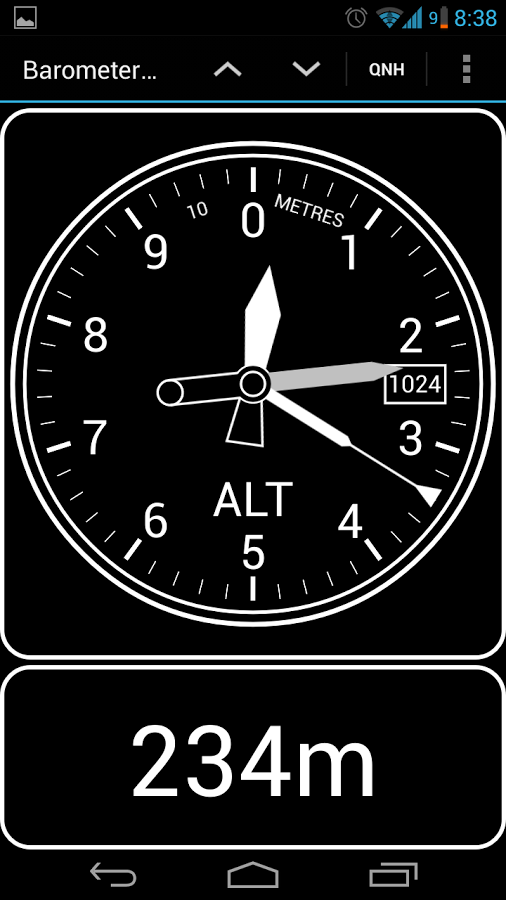 Barometer Altimeter DashClock