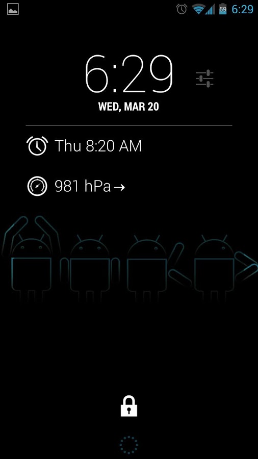 Barometer Altimeter DashClock