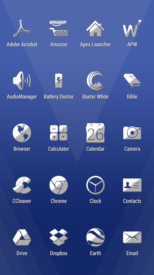 Baxter White - Icon Pack