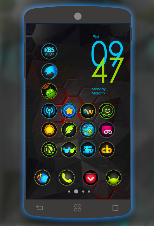 Blue Light Icon Pack