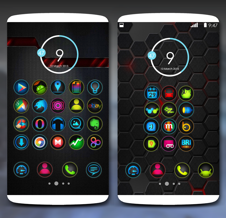 Blue Light Icon Pack