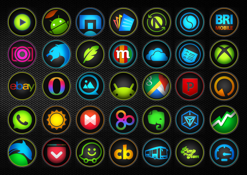 Blue Light Icon Pack