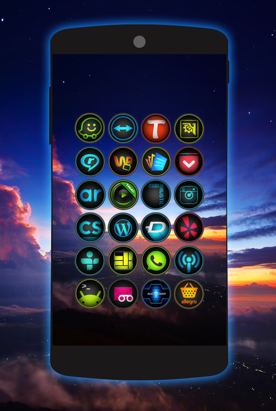 Blue Light Icon Pack