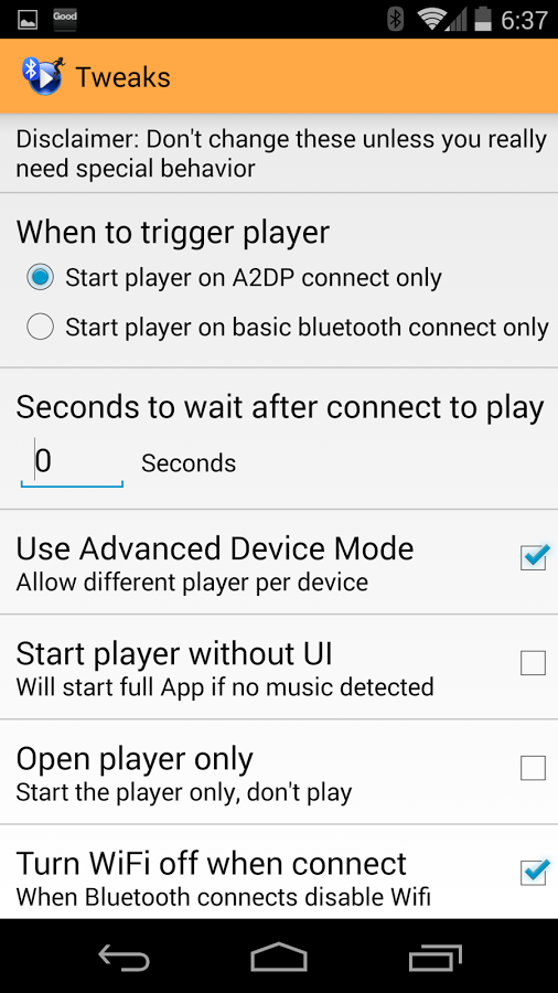 Bluetooth connect&Play Donate
