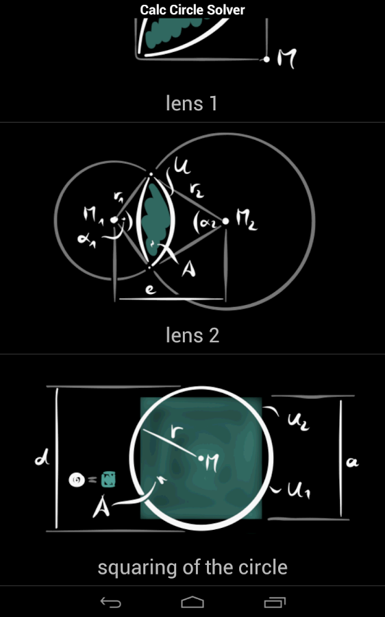 Calc Circle Solver Pro