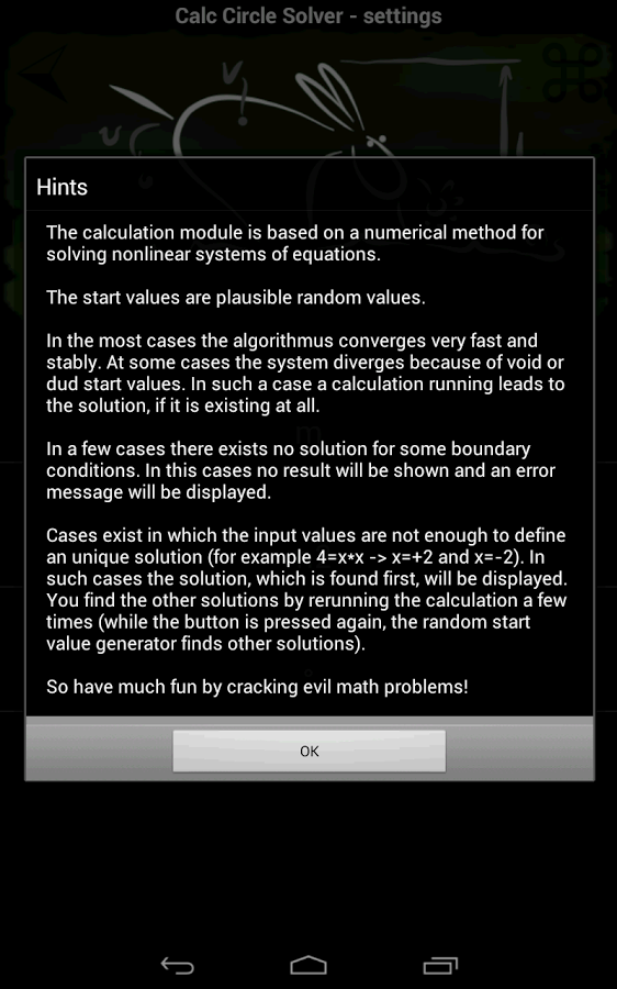 Calc Circle Solver Pro