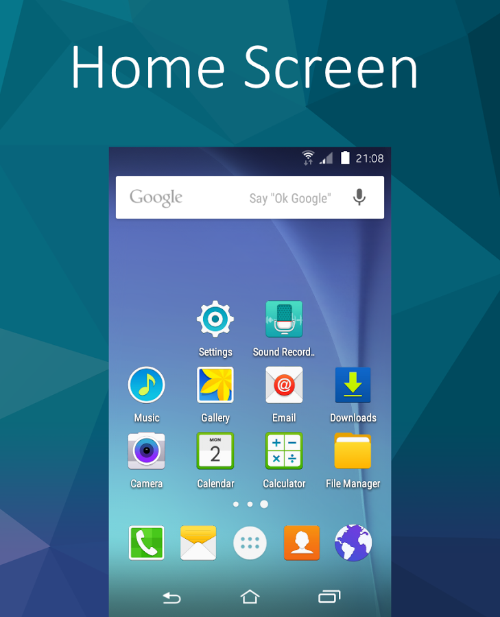 CM 12.1 TouchWiz S6 Theme