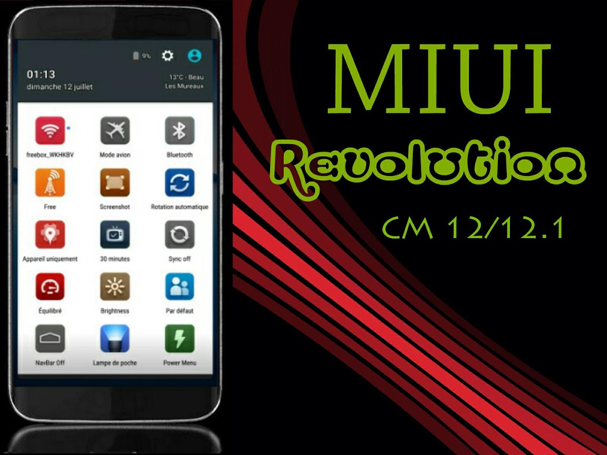 CM12 Theme - MIUI Revolution