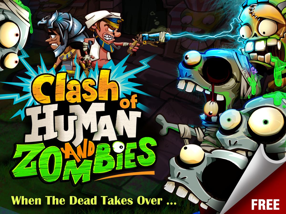 Clash Of Human And Zombies