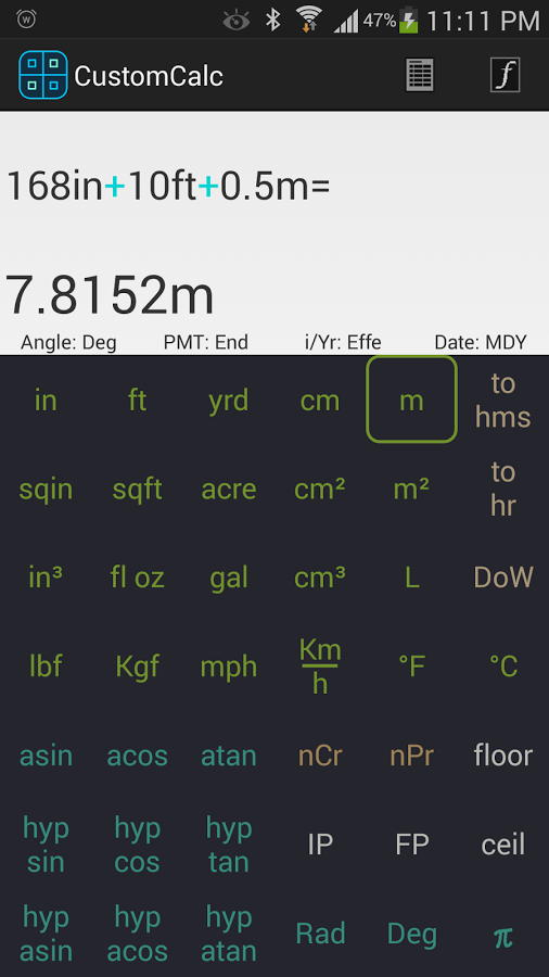 CustomCalc Pro Scientific Calc