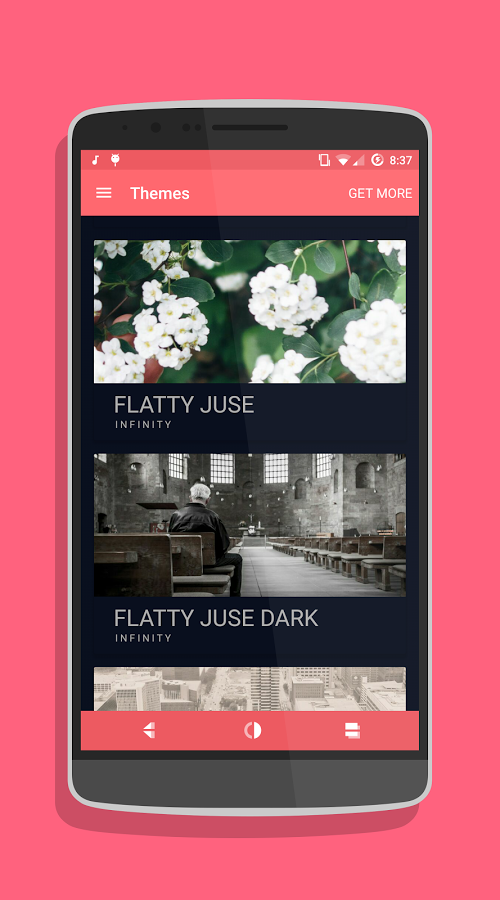 Flatty Juse Dark Cm12.x theme