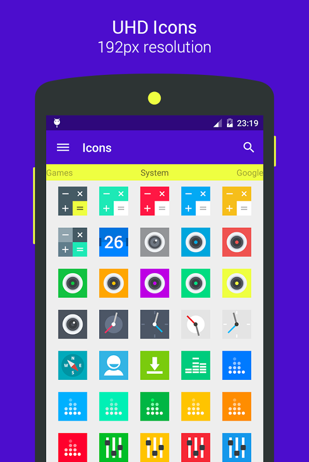 Goolors Square - icon pack