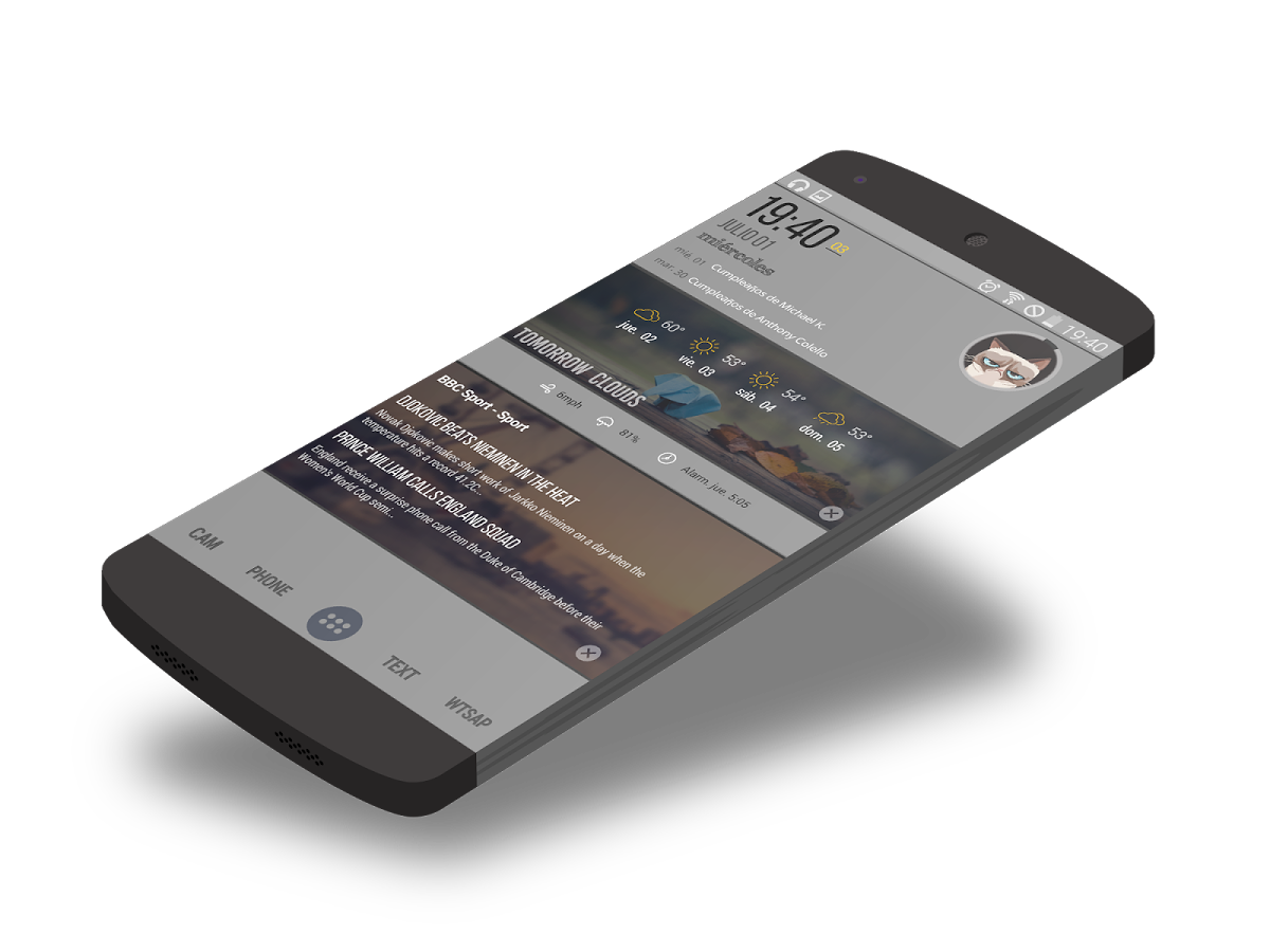 Grumpy for Klwp