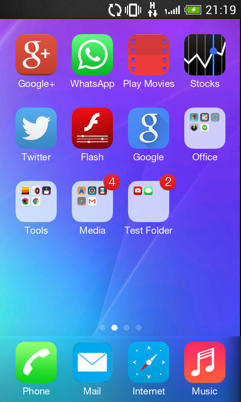 iPear HD iOS Launcher