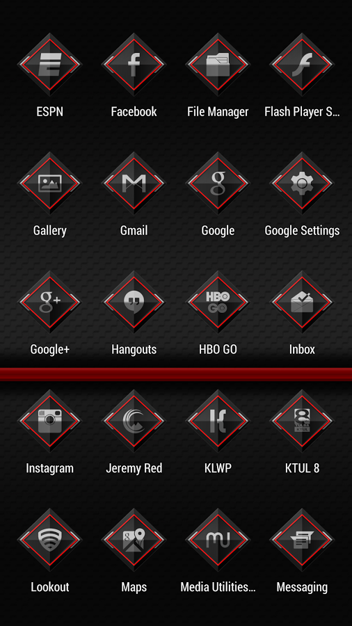 Jackson Red - Icon Pack