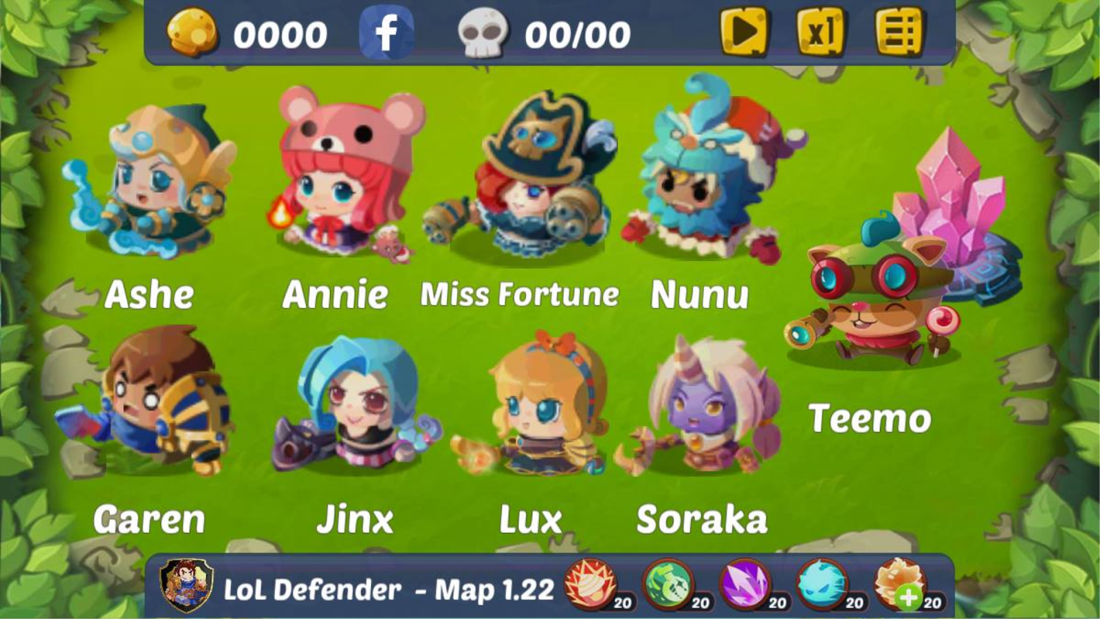 League of Hero Defenders (Mod Coins/Skills/Ad-Free)
