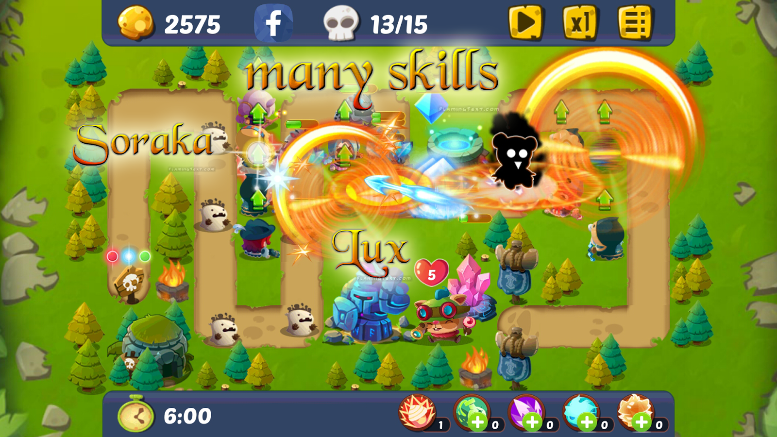League of Hero Defenders (Mod Coins/Skills/Ad-Free)