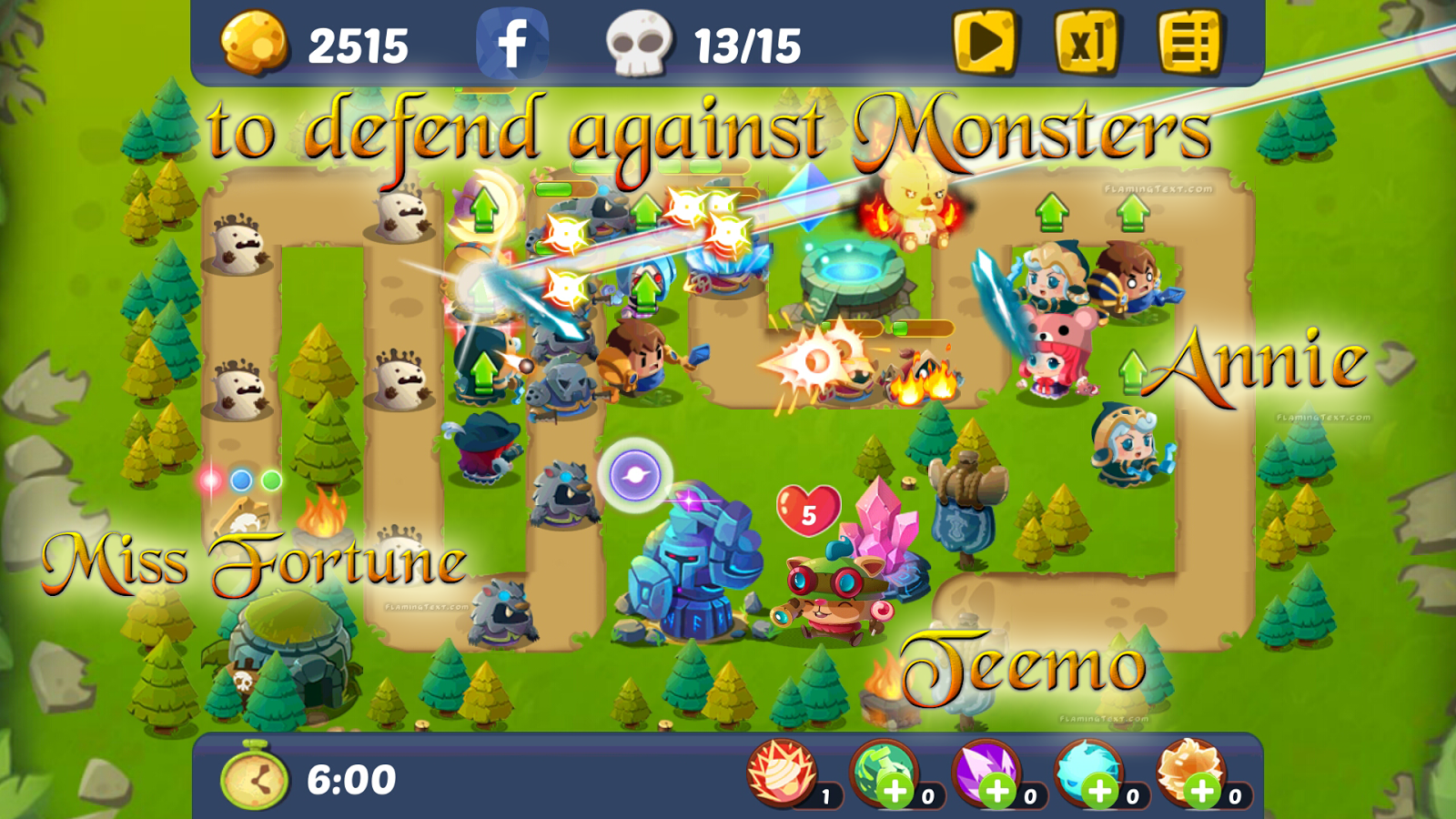 League of Hero Defenders (Mod Coins/Skills/Ad-Free)
