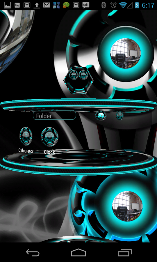 Next Launcher theme Twister C