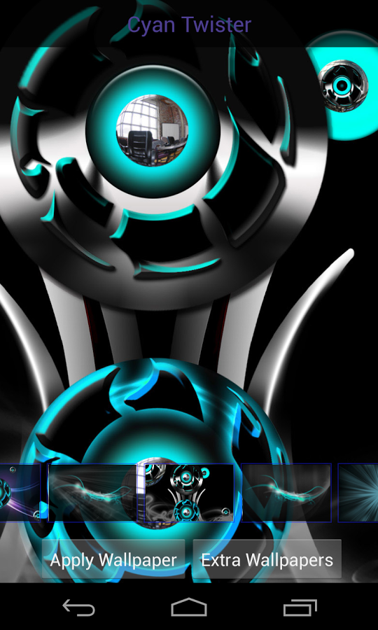 Next Launcher theme Twister C
