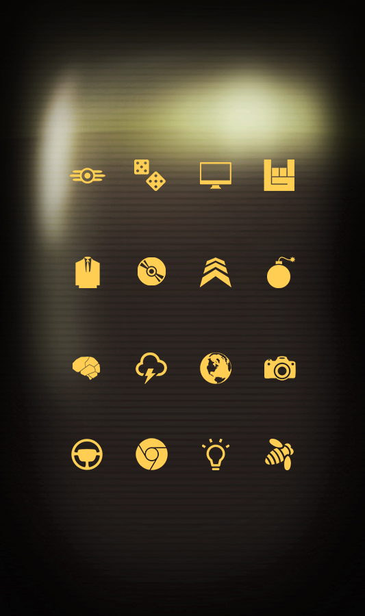 PipTec Amber Icons & Live Wall