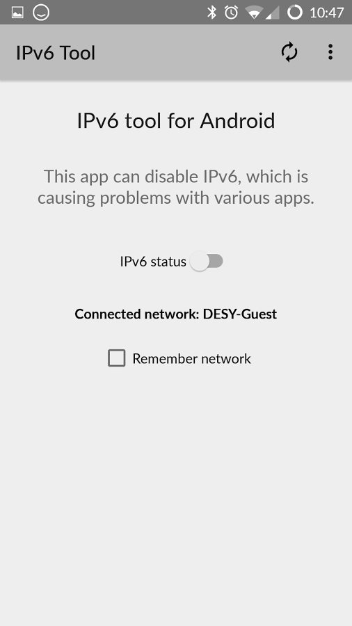 Как поменять ipv6 на ipv4 android