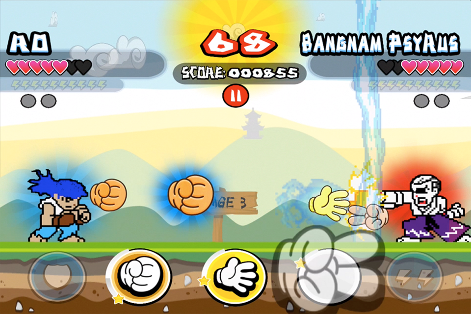 ROSHAMBO FIGHTER+ RPS HADOUKEN