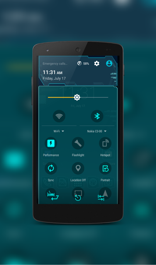 Sci-Fi Theme CM12/12.1