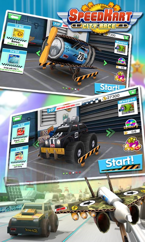 Speed Kart City Race 3D