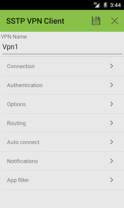 SSTP VPN Client