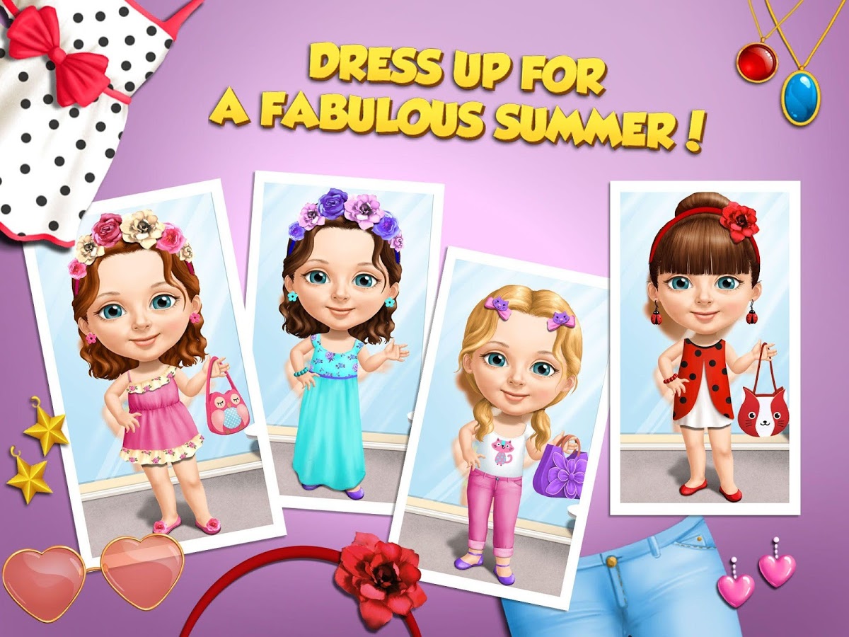 Sweet Baby Girl Summer Fun