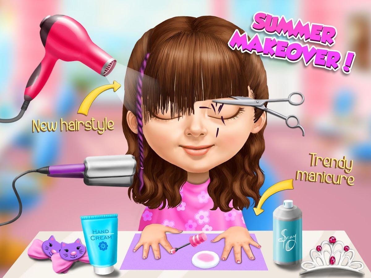 Sweet Baby Girl Summer Fun