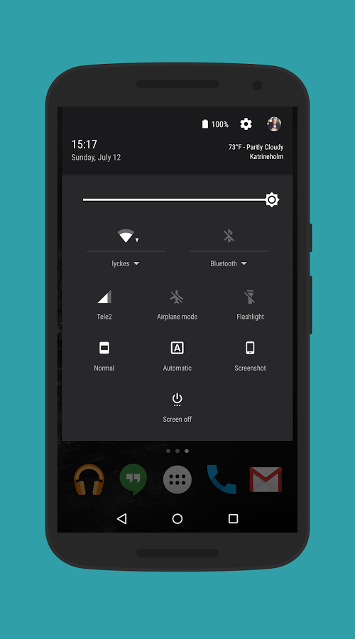 Swift CM12.1 Theme