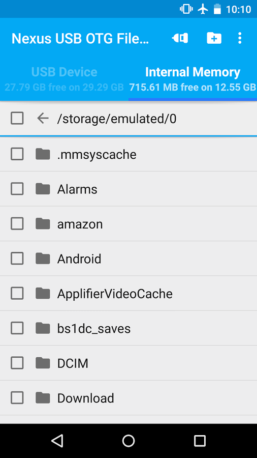 USB OTG File Manager for Nexus