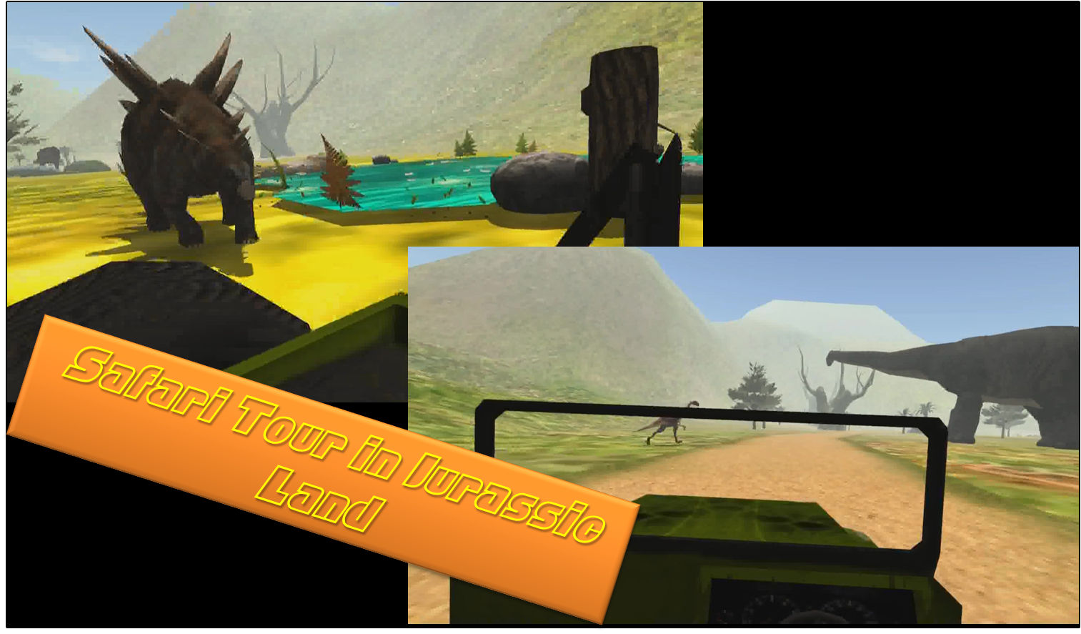 VR  Jurassic Land,cardboard